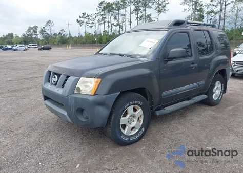 2005 Nissan Xterra S from USA, damaged, VIN 5N1AN08UX5C655961